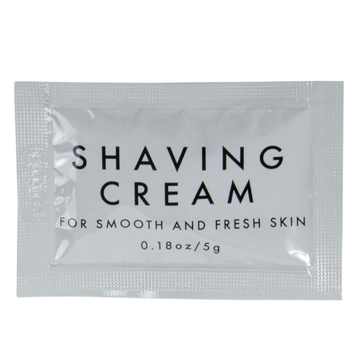 Shaving Cream Packs - 0.18 Oz - BagsInBulk.ca