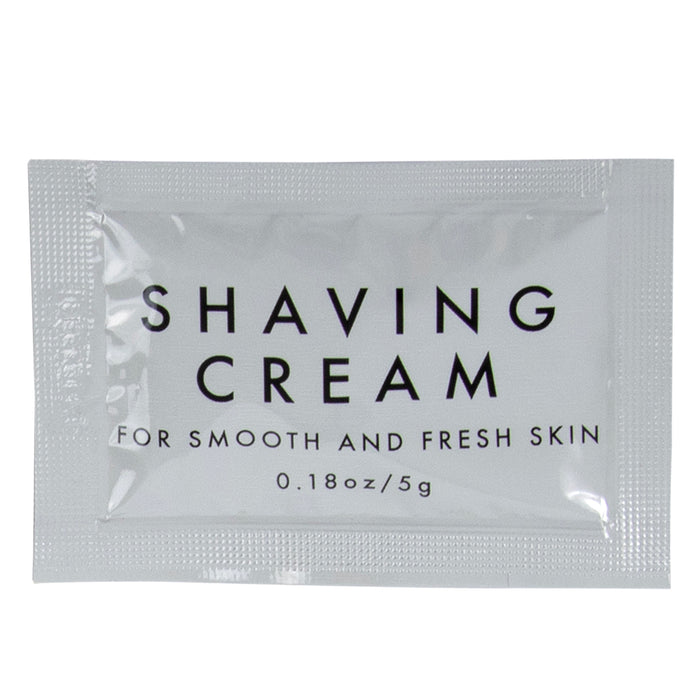 Shaving Cream Packs - 0.18 Oz - BagsInBulk.ca