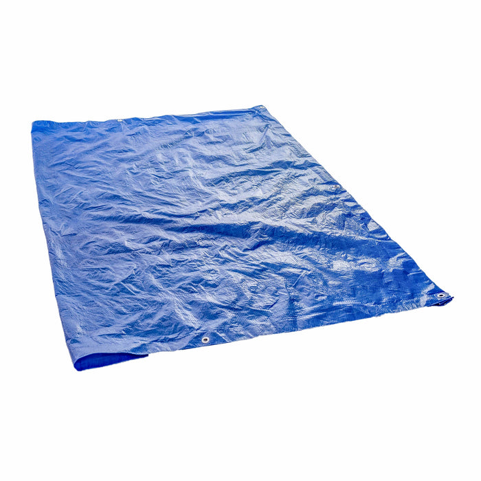 Blue Tarps - 8 x 10 FT (2.5' X 3' Meters) - BagsInBulk.ca