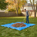 Blue Poly Tarps - 6 x 8 FT (1.85 x 2.5 Meters) by 7055