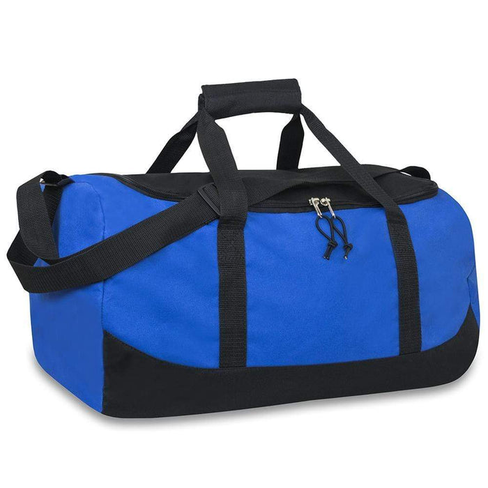 wholesale duffel bag in color blue