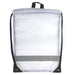18 Inch Safety Drawstring Bag With Reflective Strip - White - BagsInBulk.ca