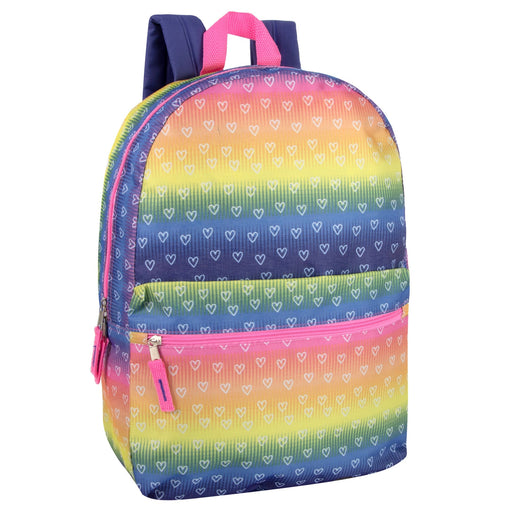 17 Inch Kids Printed Backpacks - Girls Assortment - BagsInBulk.ca