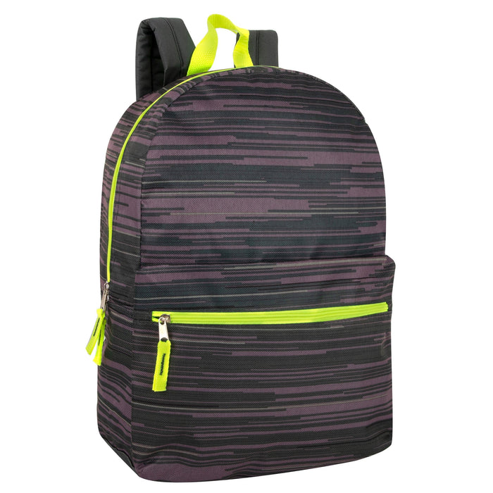 Wholesale 17-Inch Printed Backpacks - BagsInBulk.ca
