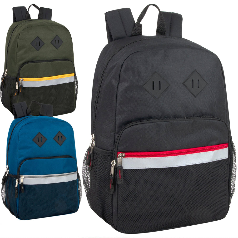 Wholesale Dome Reflective Pocket Backpack