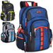 Wholesale multi pocket backpack in assorted colors