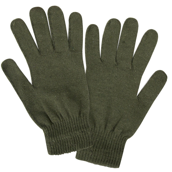 Wholesale Adult Knitted Gloves - 5 Assorted Colors