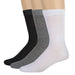 Men's Solid Crew Socks - BagsInBulk.ca