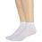Wholesale Women's Solid Ankle Socks - White