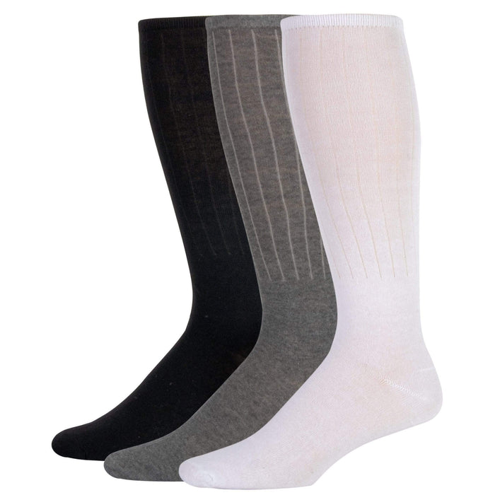 Wholesale Women's Solid Tube Socks - 3 Colors