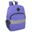 Wholesale Safety Reflective 17 Inch Backpack With Side Pocket - 9 Color Assortment