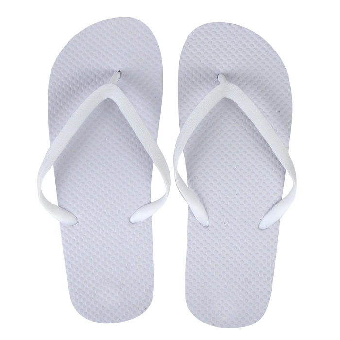 Wholesale Women's Flip Flops - White