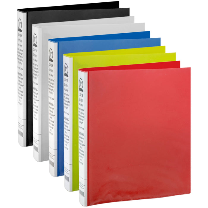 Wholesale 1 Inch Flexible Binder - Assorted Colors - 25 Pack