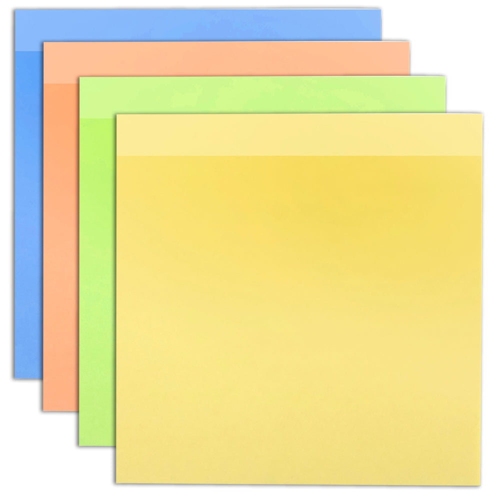 Wholesale Sticky Notes Assorted Colors - 100 Sheets