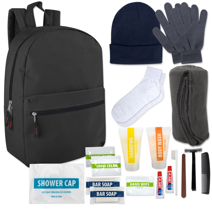 Wholesale Warm Essential 20-piece Homeless Care Hygiene Kit